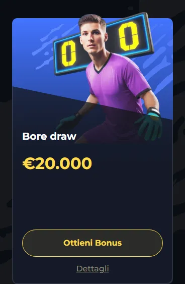 Bore draw eur20000
